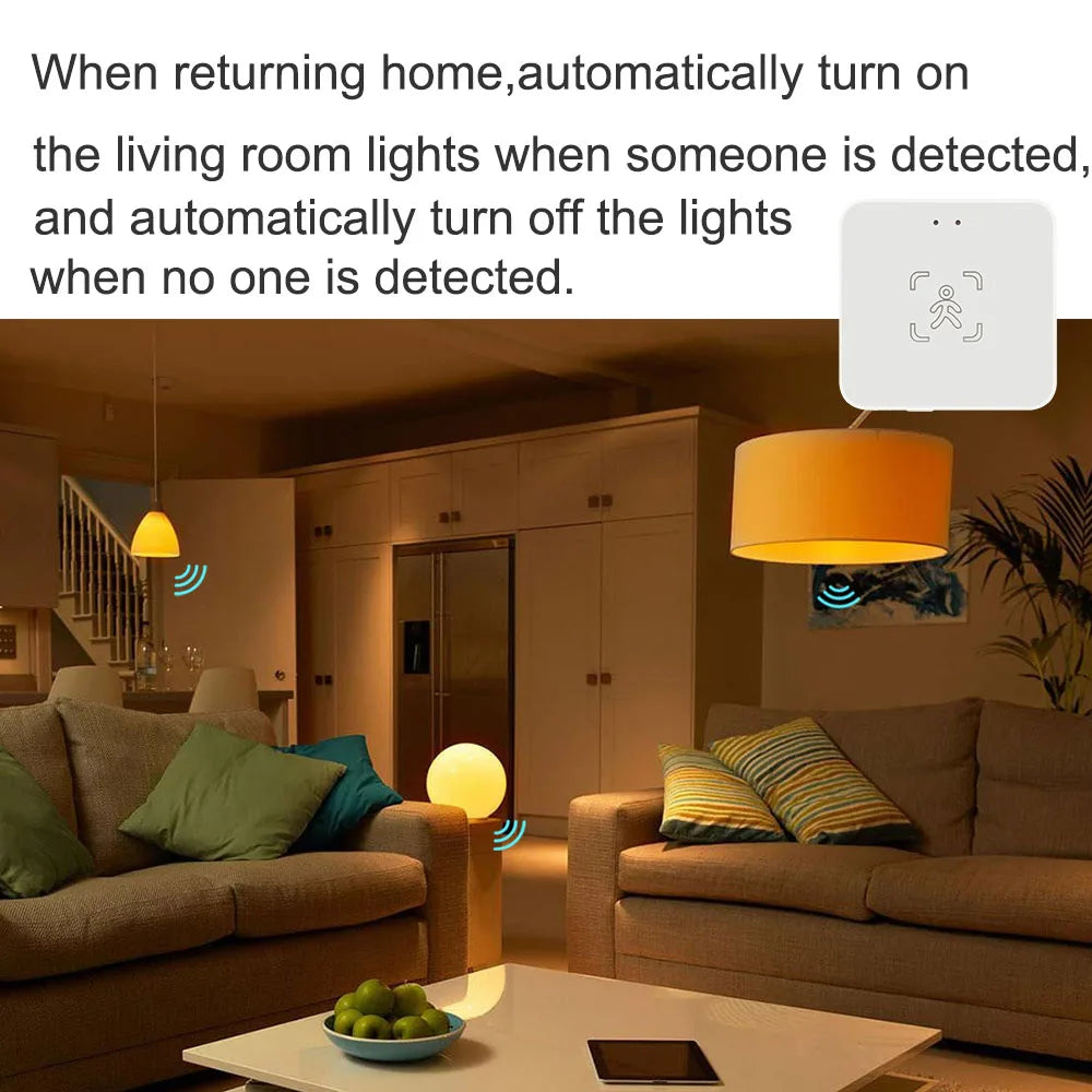Tuya Zigbee/WiFi Smart Radar Motion Sensor
