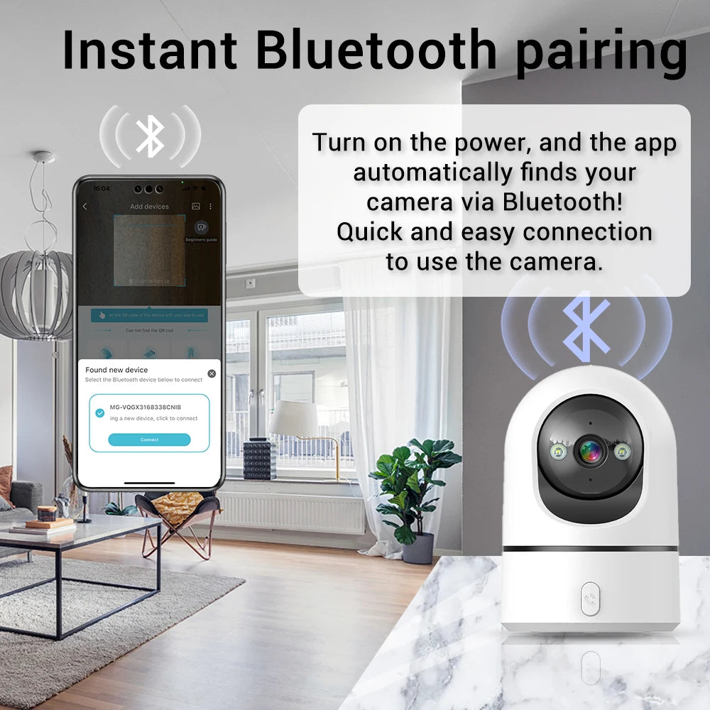 PEGATAH 8MP WiFi PTZ Security Camera