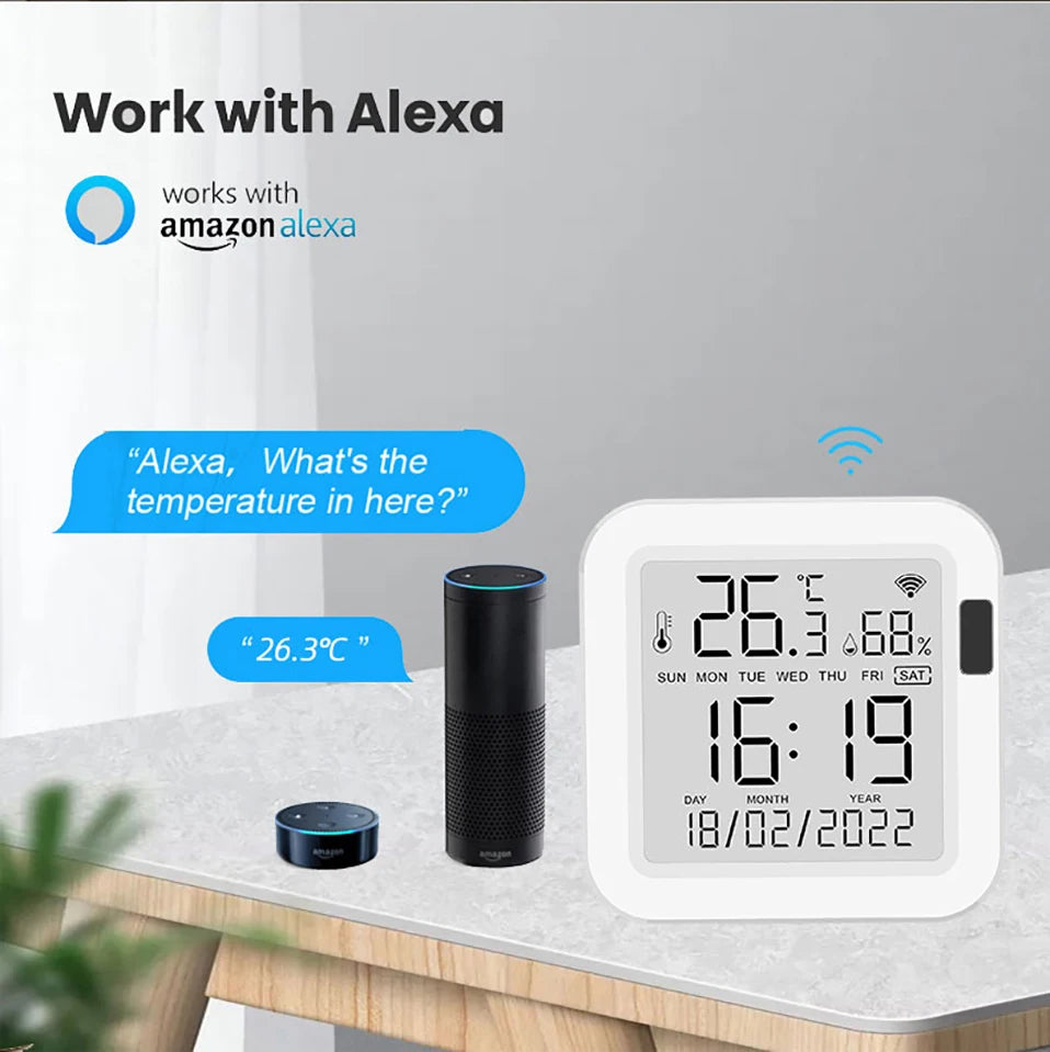Tuya WiFi Smart Temp & Humidity Sensor