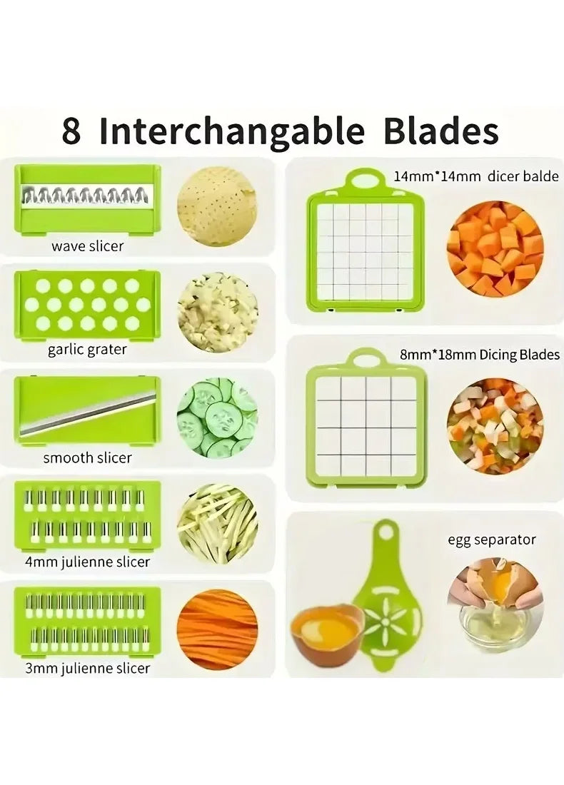 5-in-1 Multifunctional Vegetable Cutter