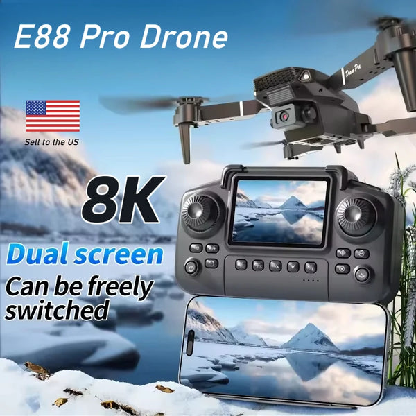 E88 Pro 8K HD Camera Drone