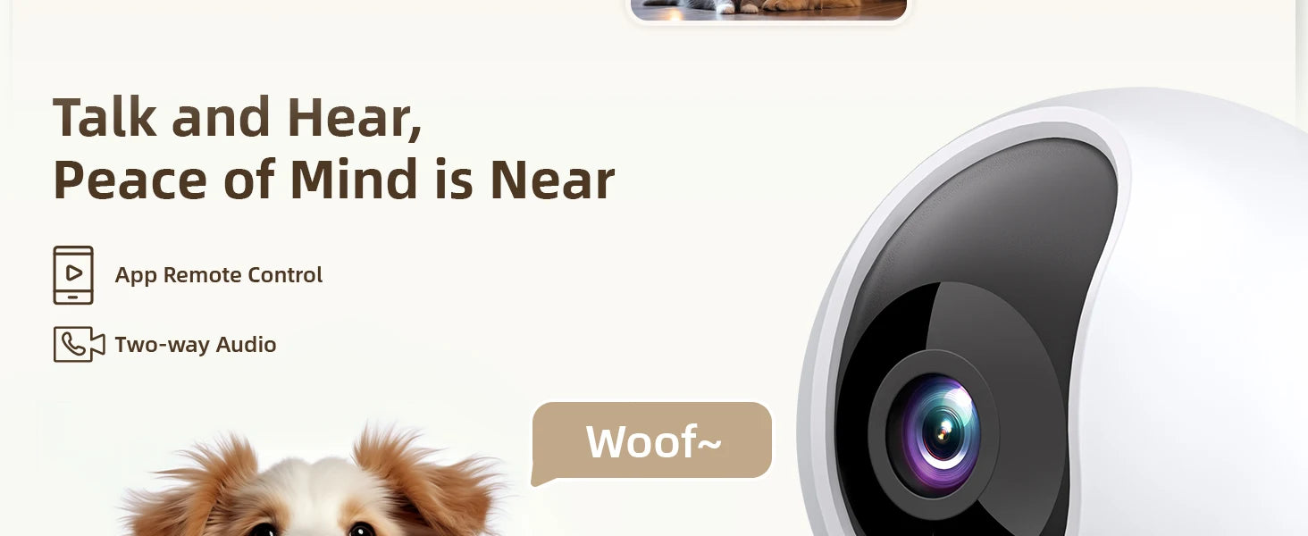 Blurams 2K 360° Indoor WiFi Camera