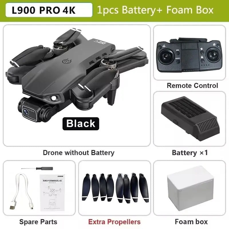 L900 Pro GPS 4K Dual Camera Drone