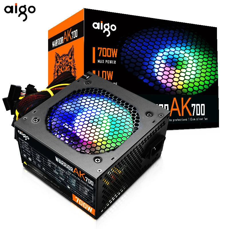 Aigo AK RGB Gaming PC Power Supply