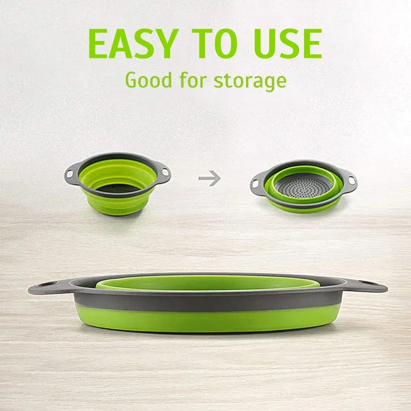 Foldable Silicone Colander