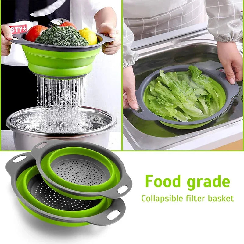 Foldable Silicone Colander