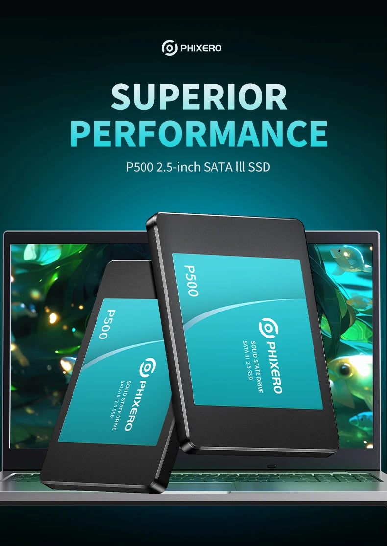 PHIXERO 2.5" SATA SSD