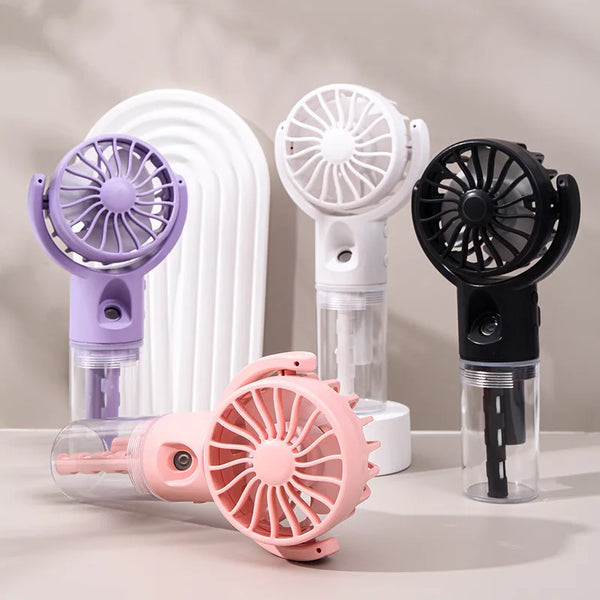 2025 Neck Hanging USB Fan with Humidifier