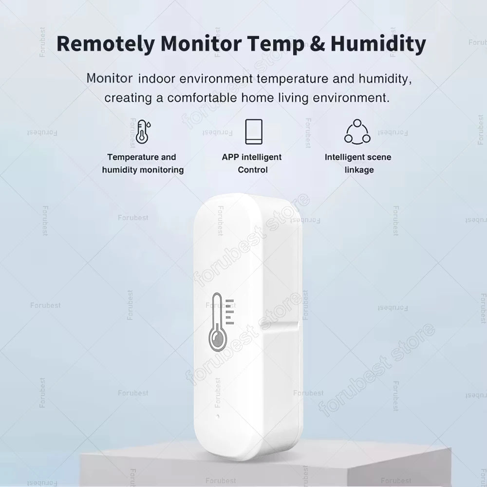 Zigbee Smart Temperature & Humidity Sensor