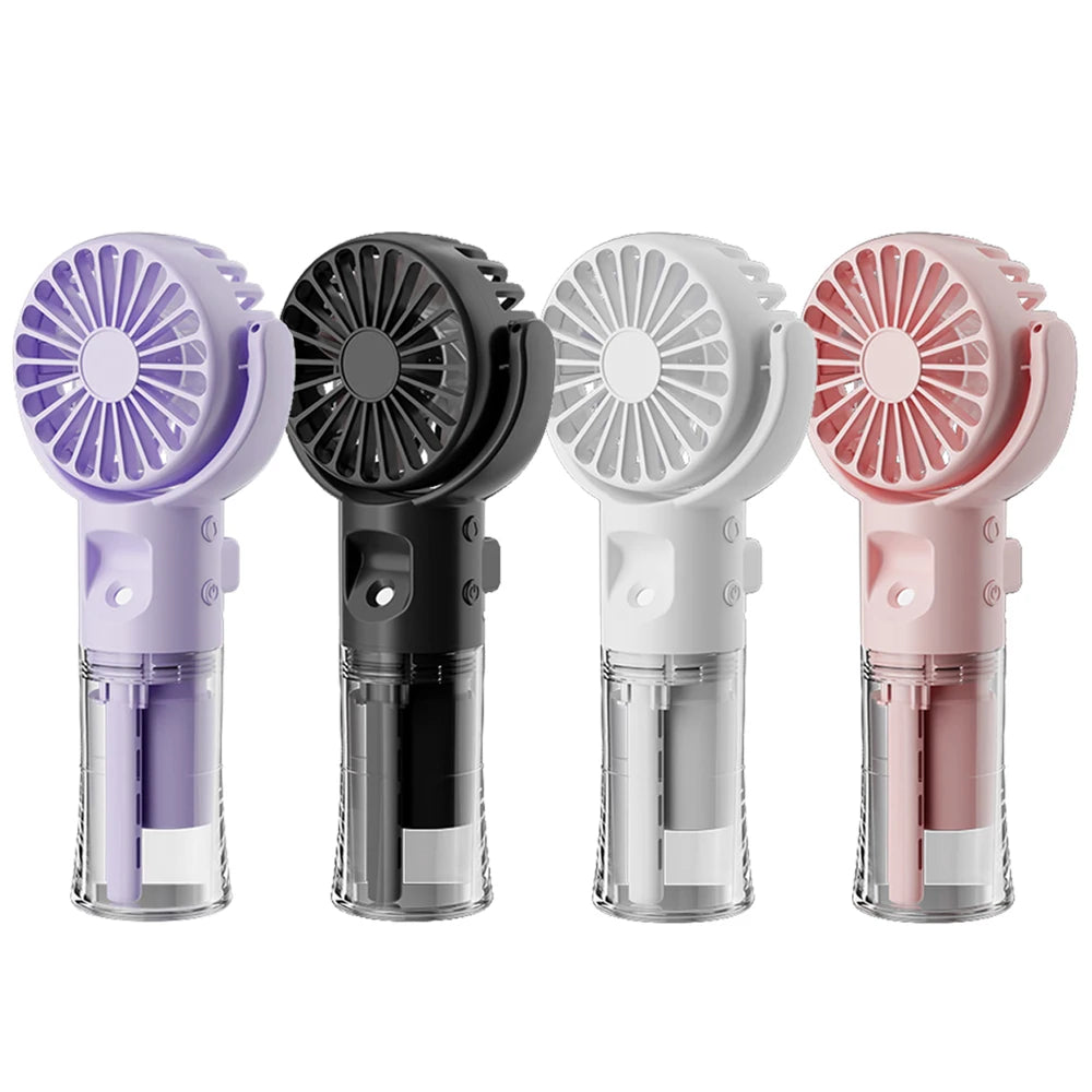2025 Neck Hanging USB Fan with Humidifier