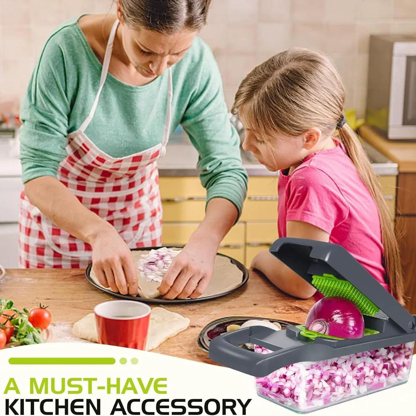 5-in-1 Multifunctional Vegetable Cutter