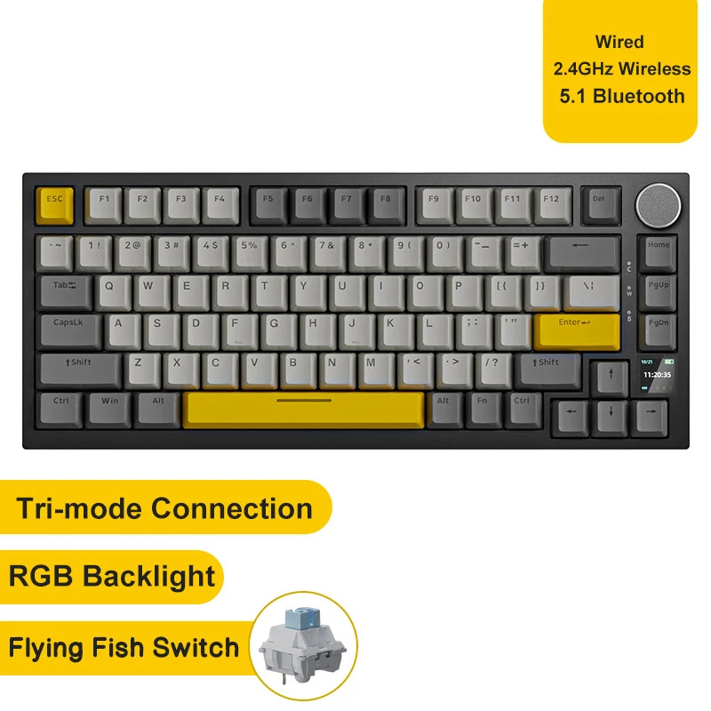 Ajazz AK820/AK820Pro Mechanical Gaming Keyboard