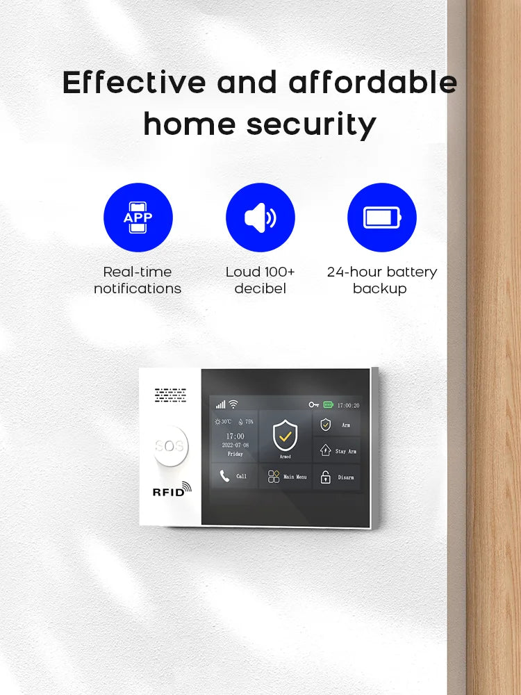 PGST PG-107 Tuya Wireless Home Alarm System