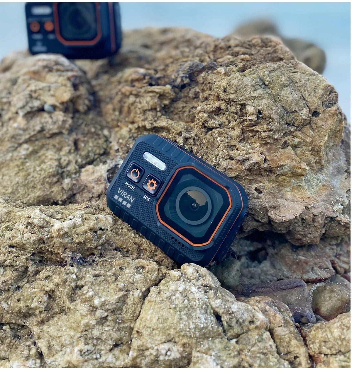 4K Waterproof Action Camera with Remote