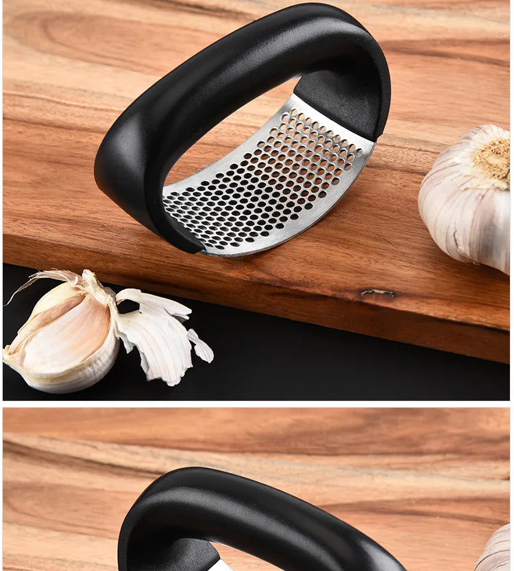 Stainless Steel Garlic Press