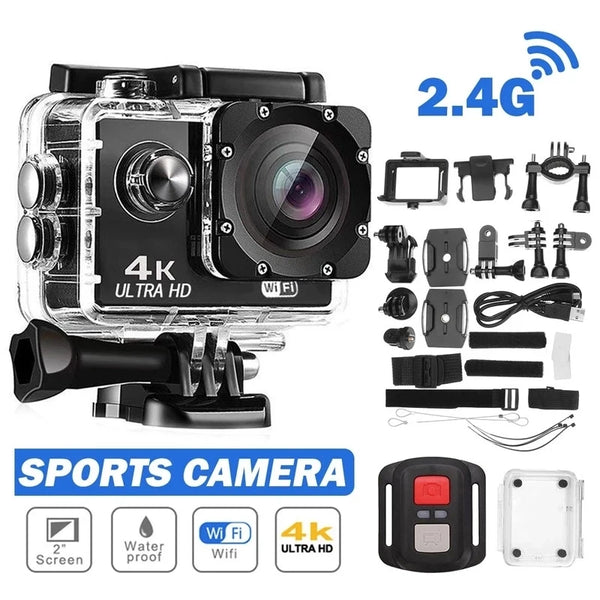 4K Ultra HD Waterproof Action Camera