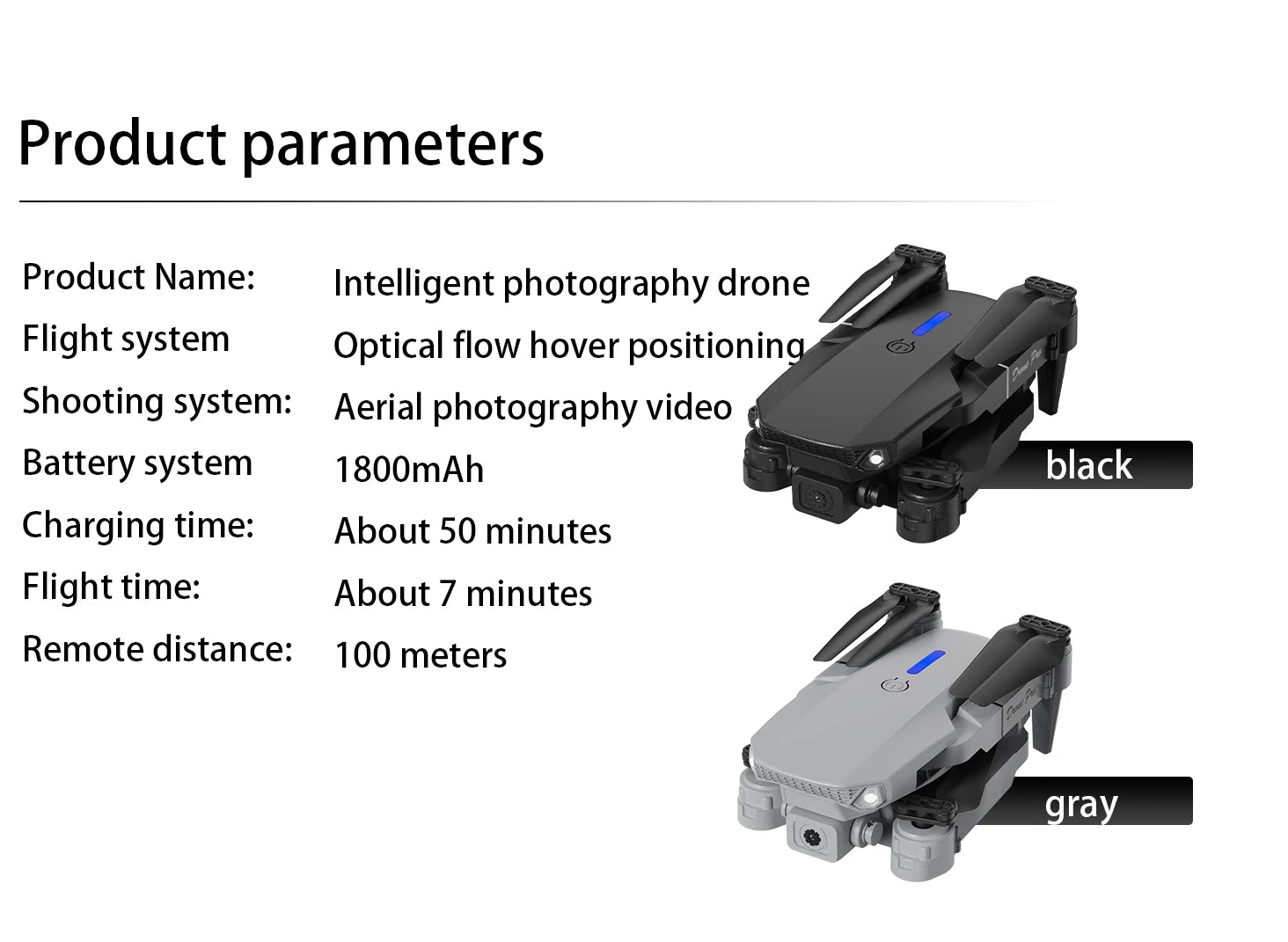 E88 Pro 8K HD Camera Drone