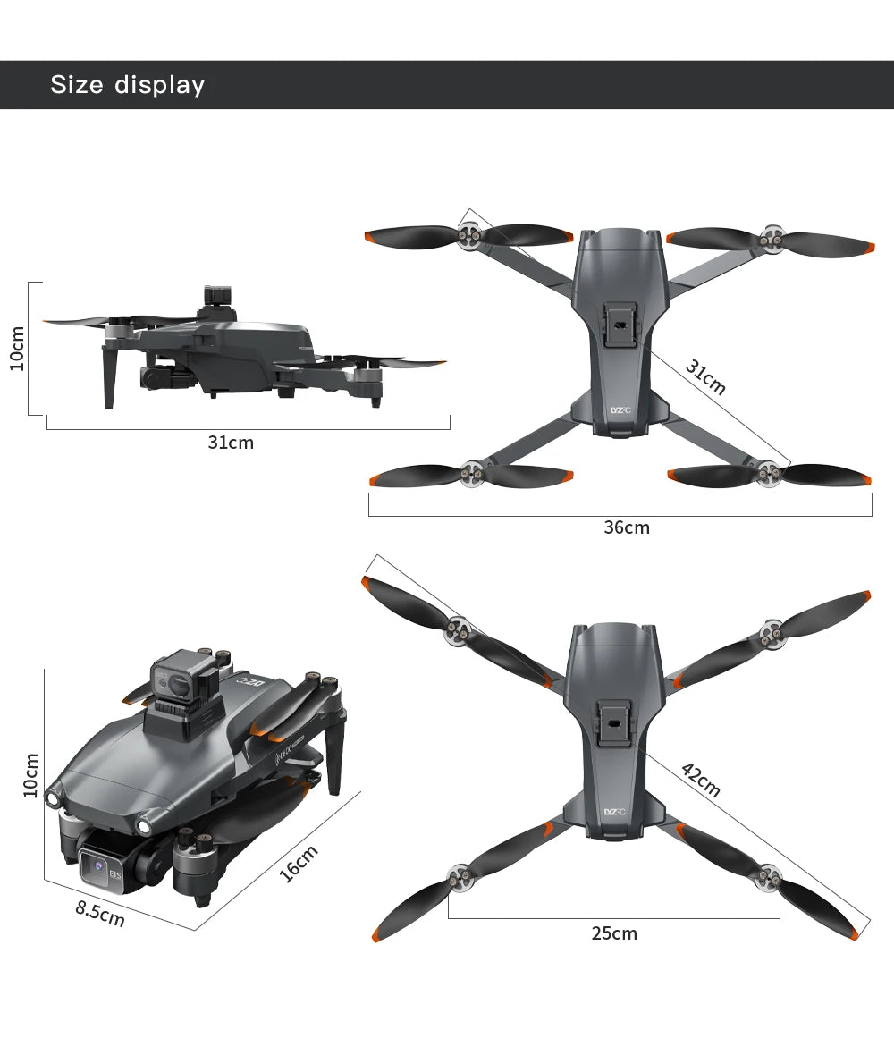 L600 Pro Max 4K GPS Drone