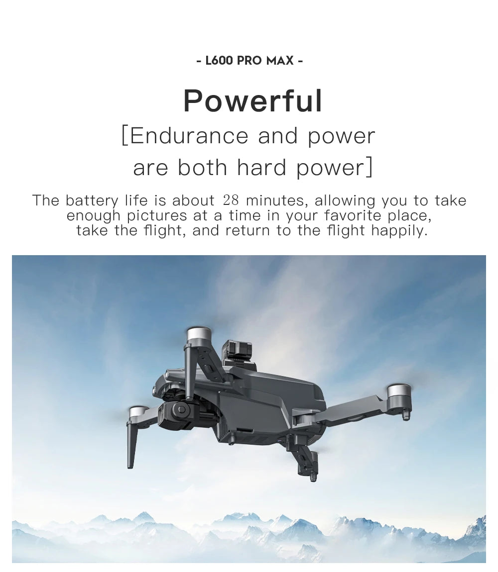 L600 Pro Max 4K GPS Drone