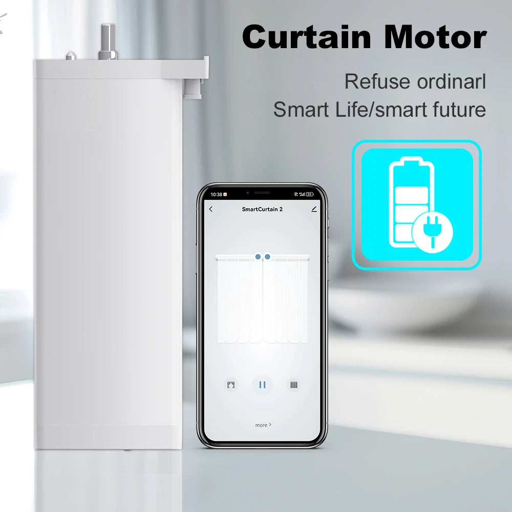 Tuya 155mm Zigbee/WiFi Curtain Motor