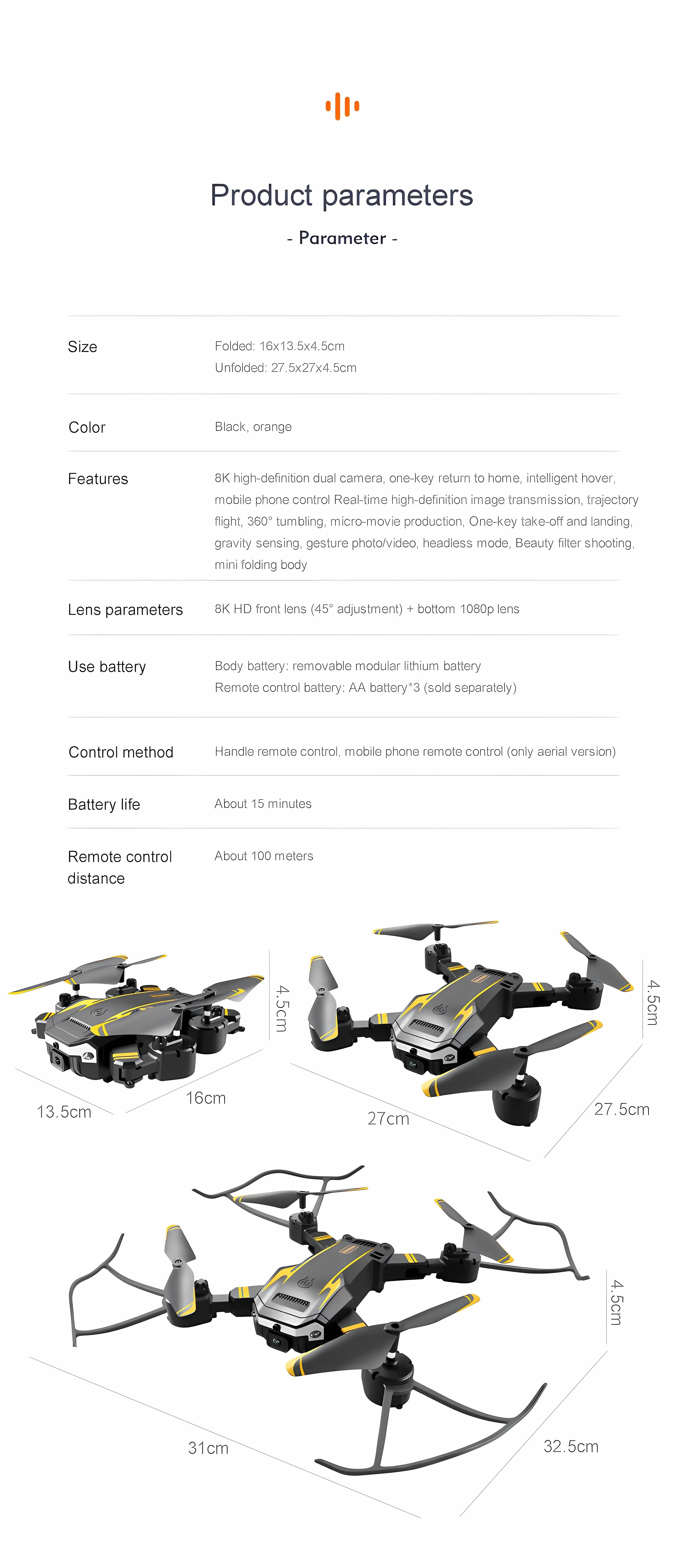 G6 5G 8K GPS Drone with Obstacle Avoidance