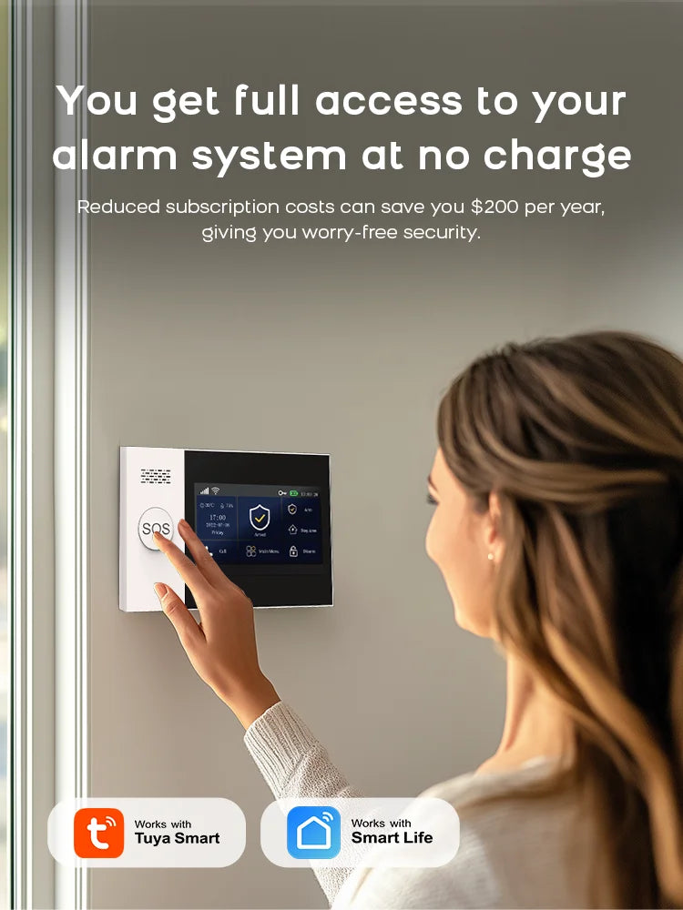 PGST PG-107 Tuya Wireless Home Alarm System