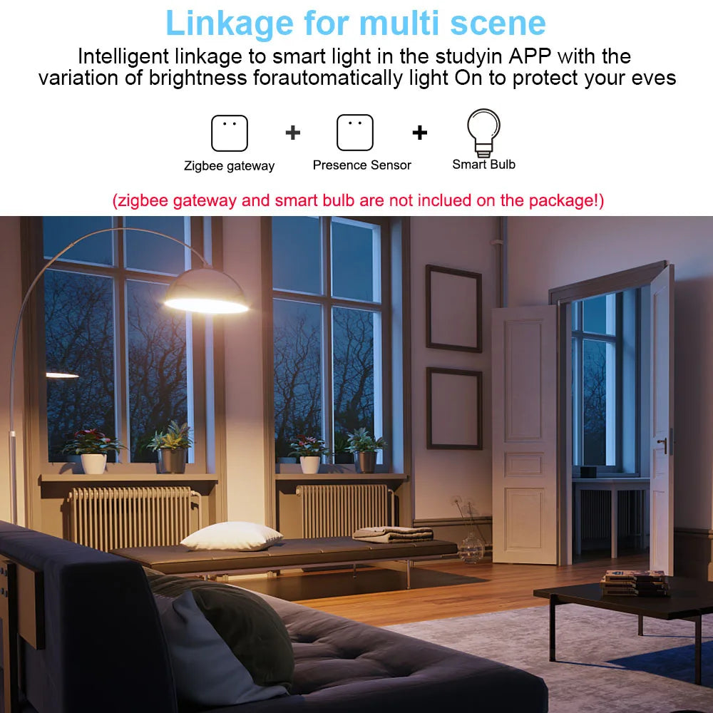 Tuya Zigbee/WiFi Smart Radar Motion Sensor