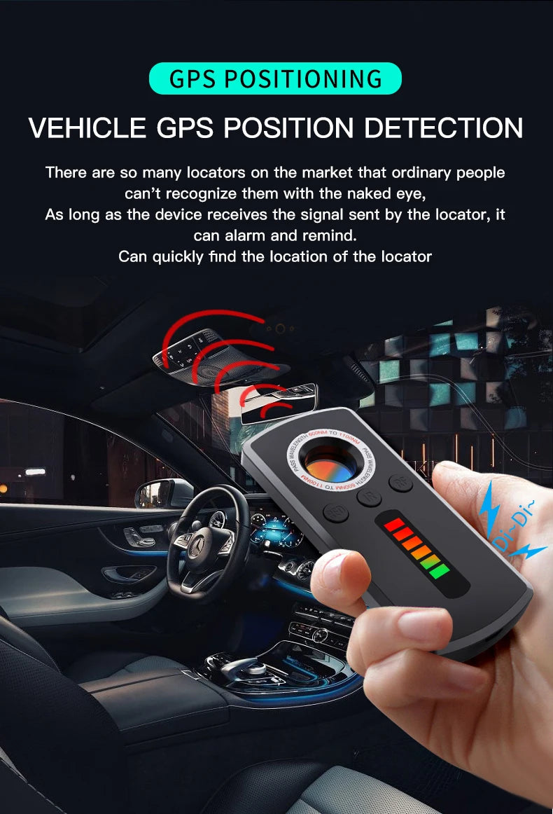 Hidden Camera & Spy Detector – Professional Anti-Spy Gadget