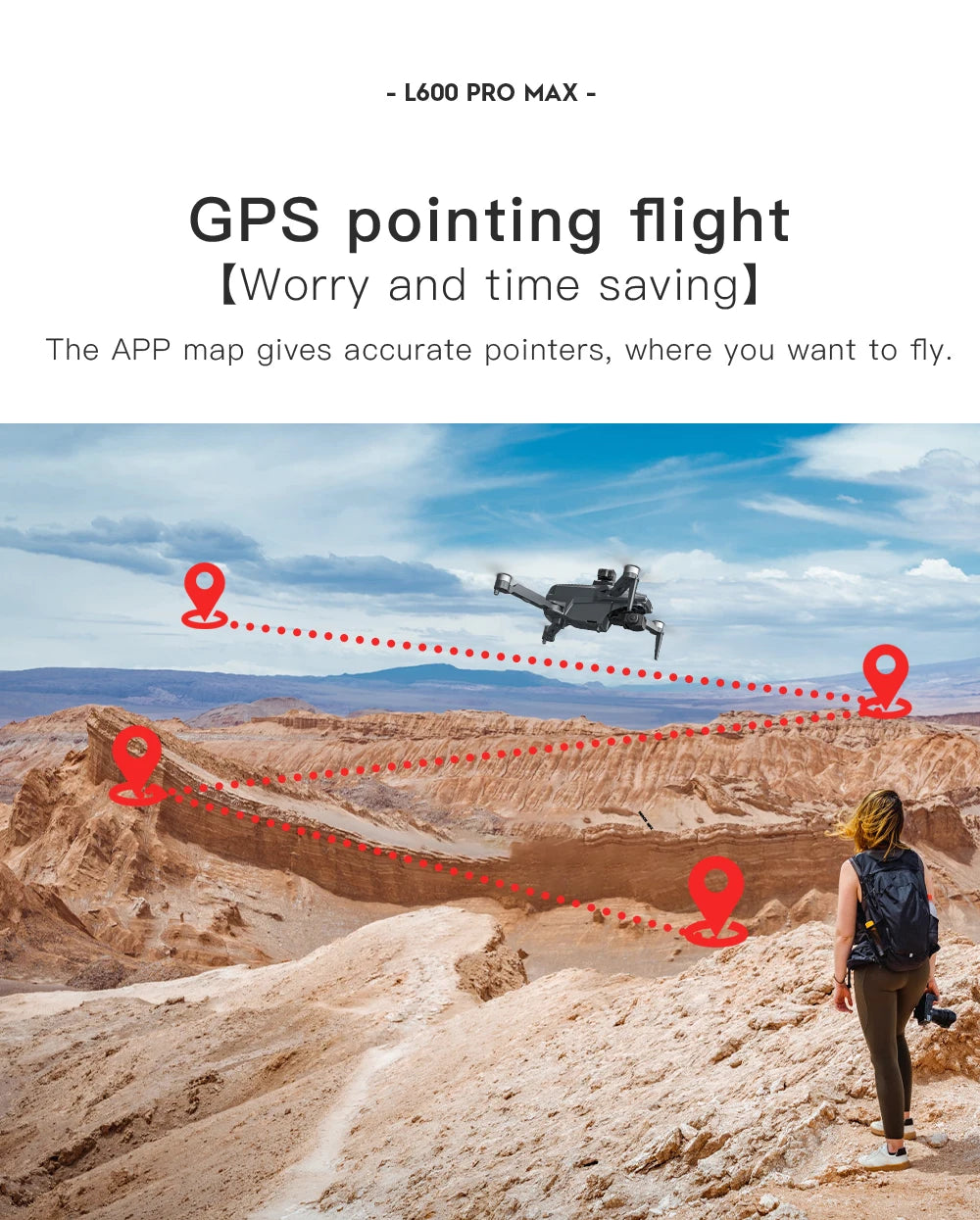 L600 Pro Max 4K GPS Drone
