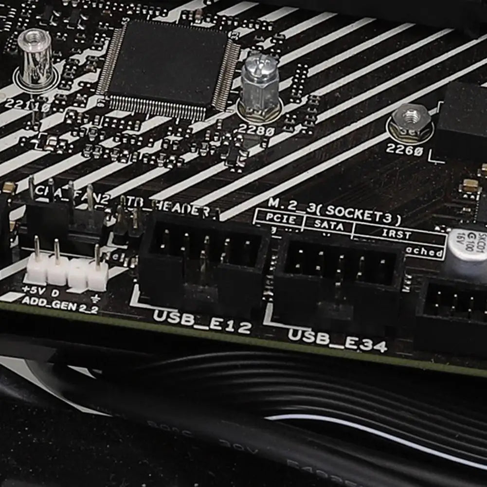 12cm USB 9-Pin Motherboard Extension Cable