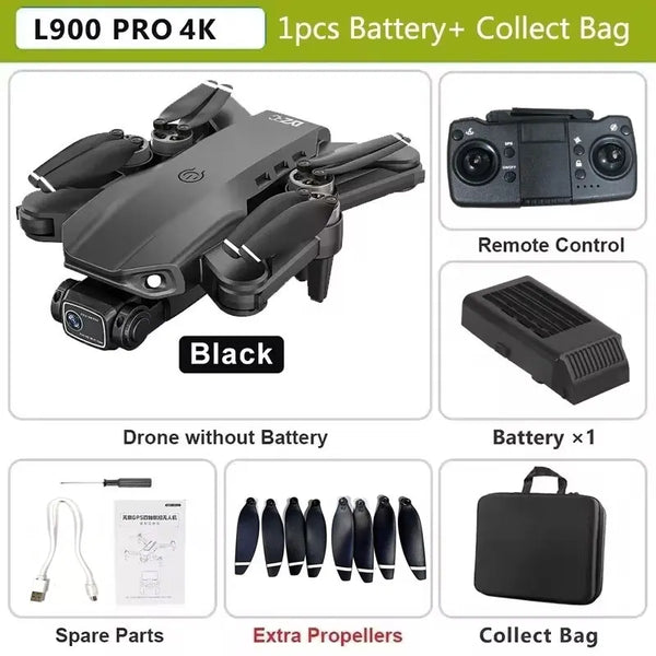 L900 Pro GPS 4K Dual Camera Drone