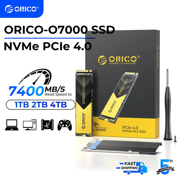 ORICO 2TB NVMe PCIe 4.0 SSD