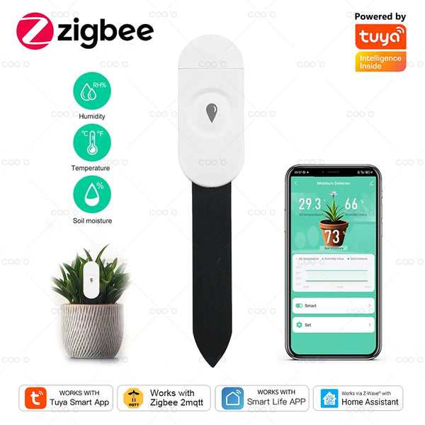 Tuya ZigBee Soil Moisture & Temp Sensor