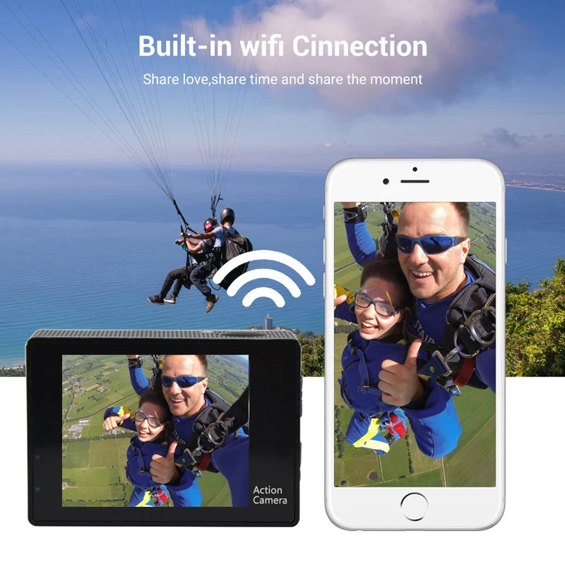 4K Ultra HD Waterproof Action Camera