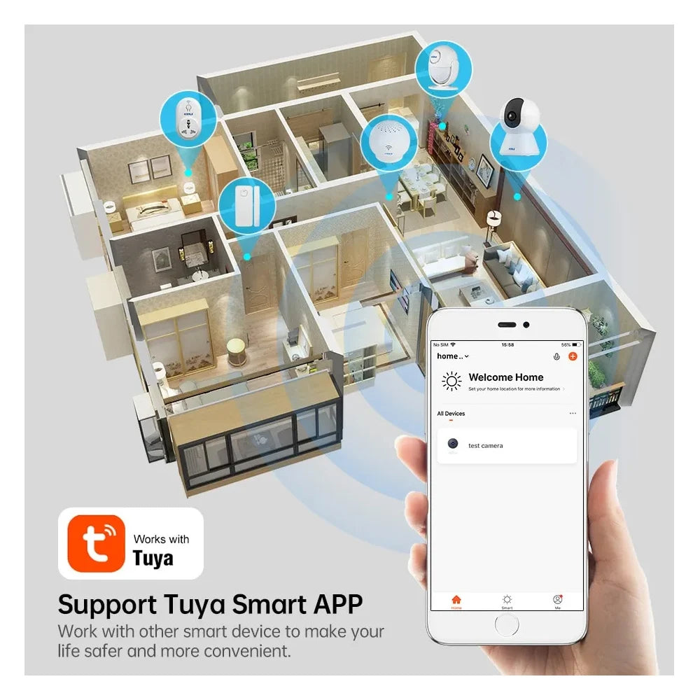 Tuya 5MP E27 Bulb Security Camera