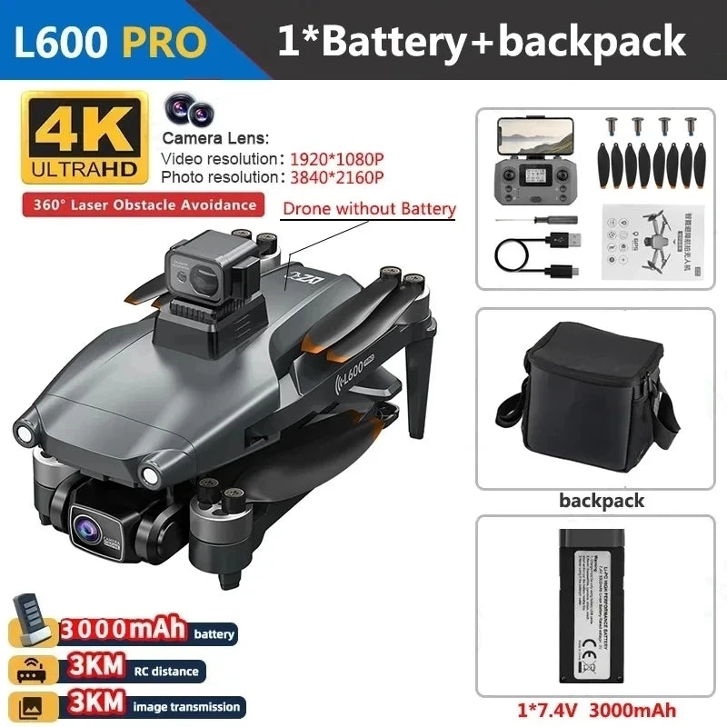 L600 Pro Max 4K GPS Drone