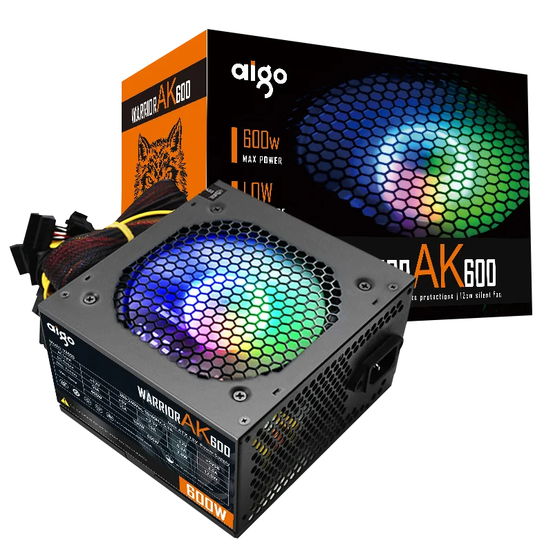 Aigo AK RGB Gaming PC Power Supply