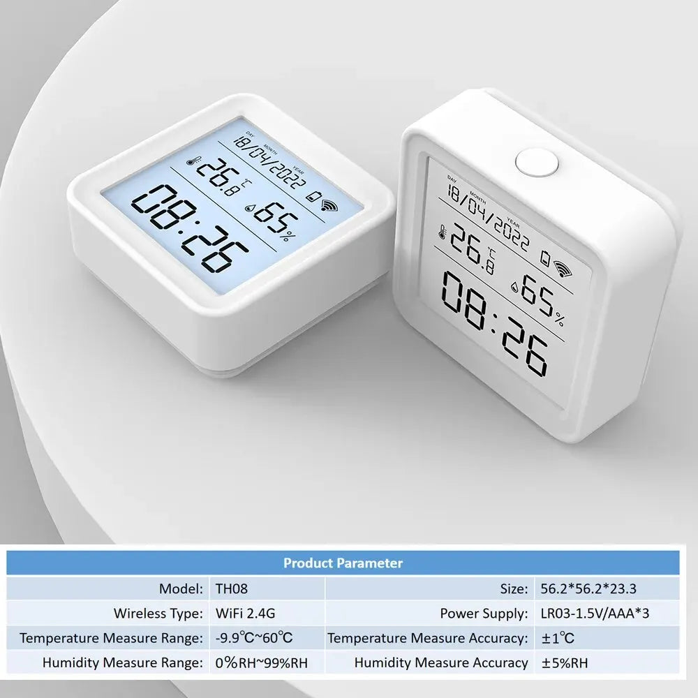 Tuya WiFi Temperature & Humidity Sensor