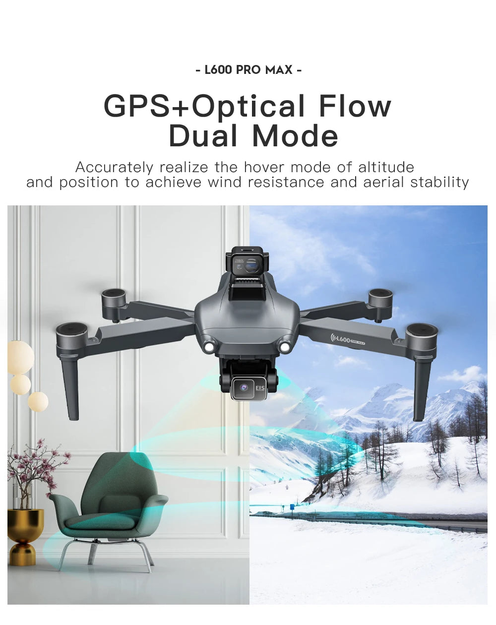 L600 Pro Max 4K GPS Drone