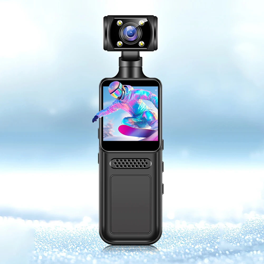 4K Wearable Body Camera with Night Vision