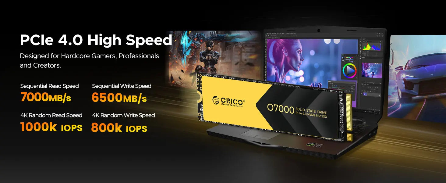ORICO 2TB NVMe PCIe 4.0 SSD