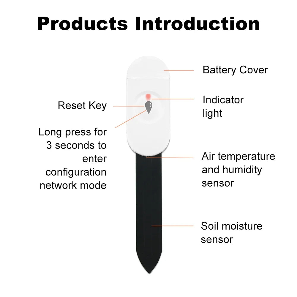 Tuya ZigBee Soil Moisture & Temp Sensor