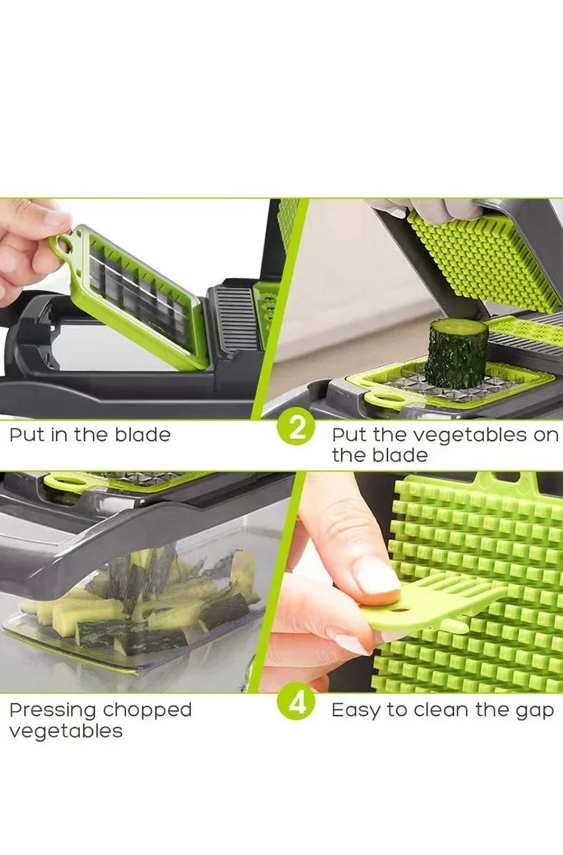 5-in-1 Multifunctional Vegetable Cutter