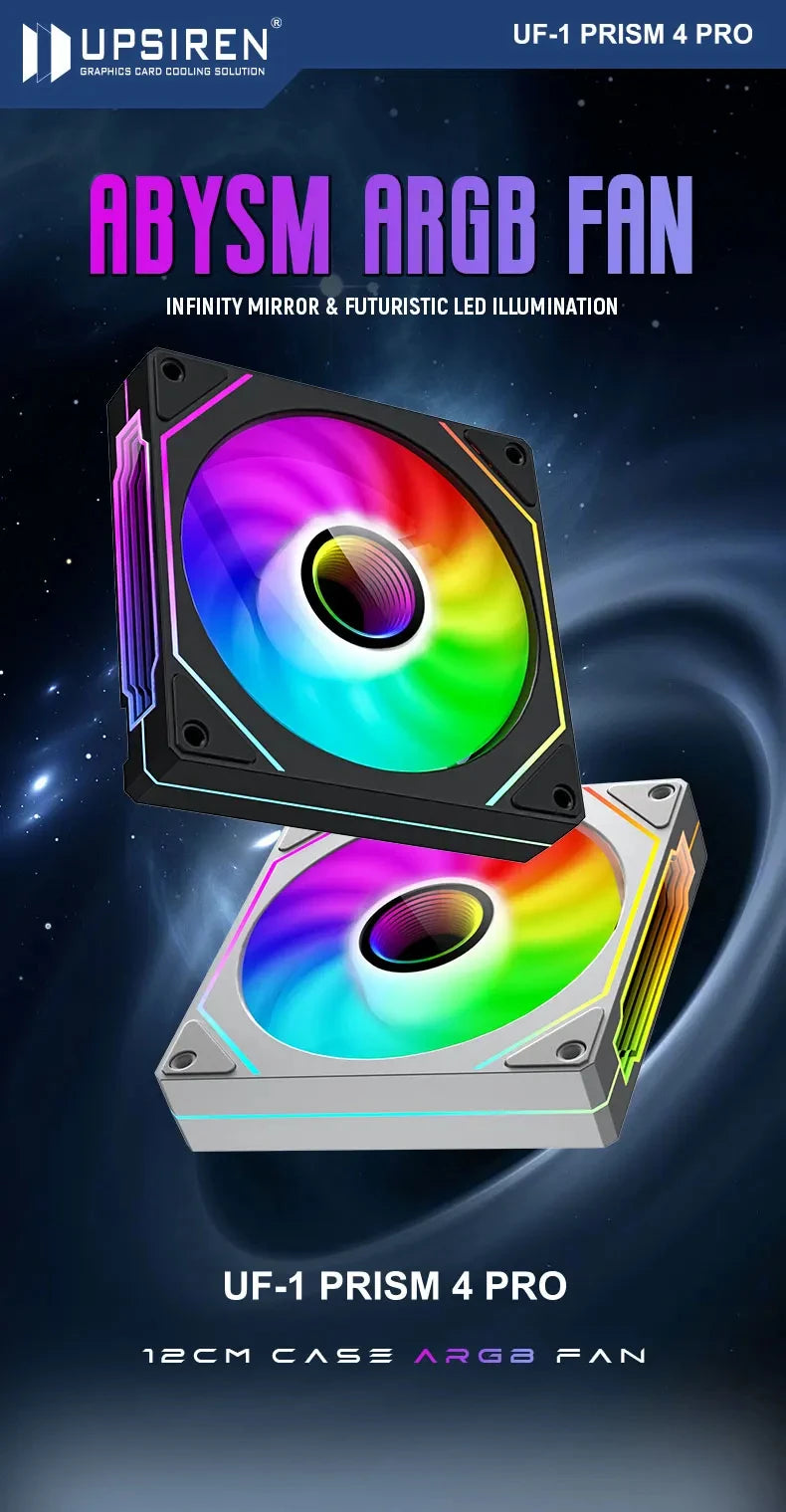 UPSIREN PRISM 4 PRO ARGB 120mm Fan