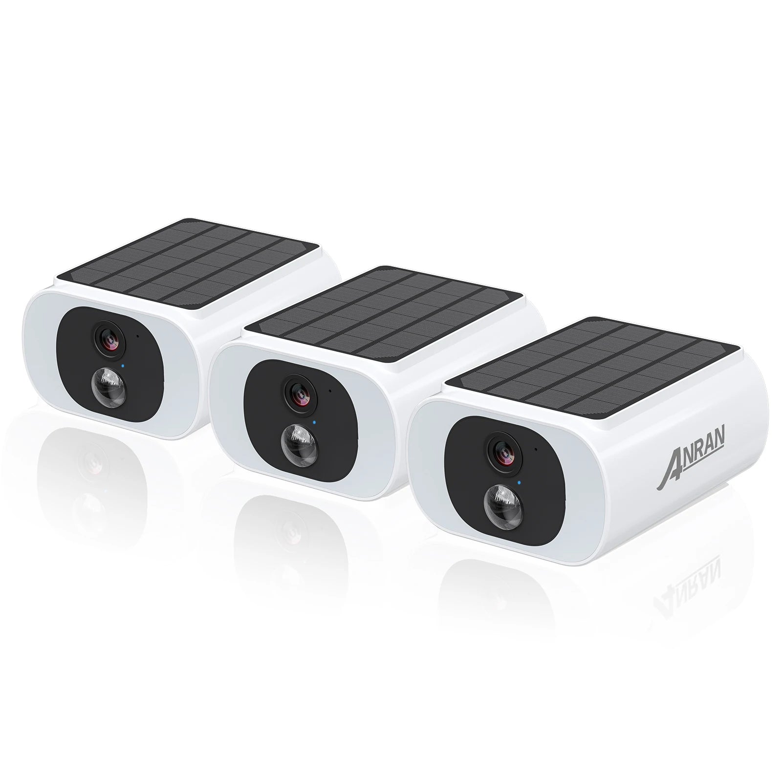 ANRAN 3MP Solar Wireless Security Camera Set