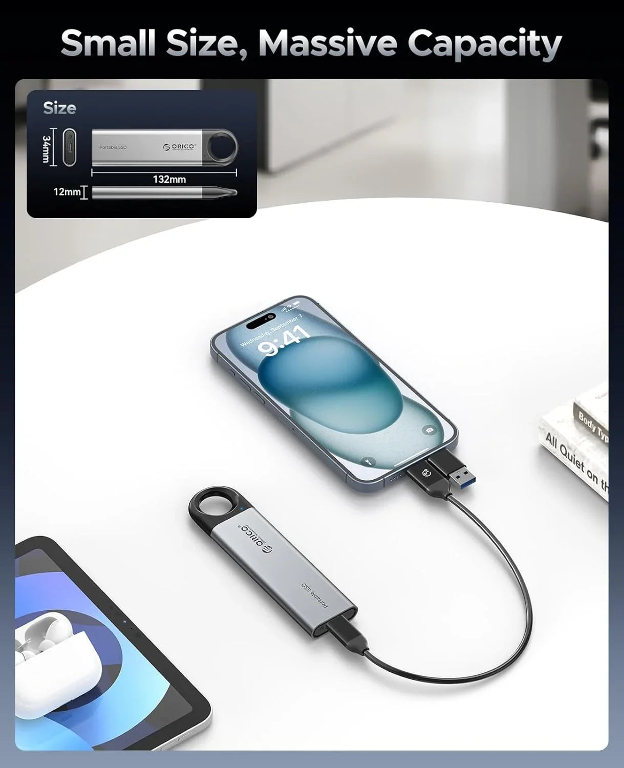 ORICO 1TB Portable External SSD