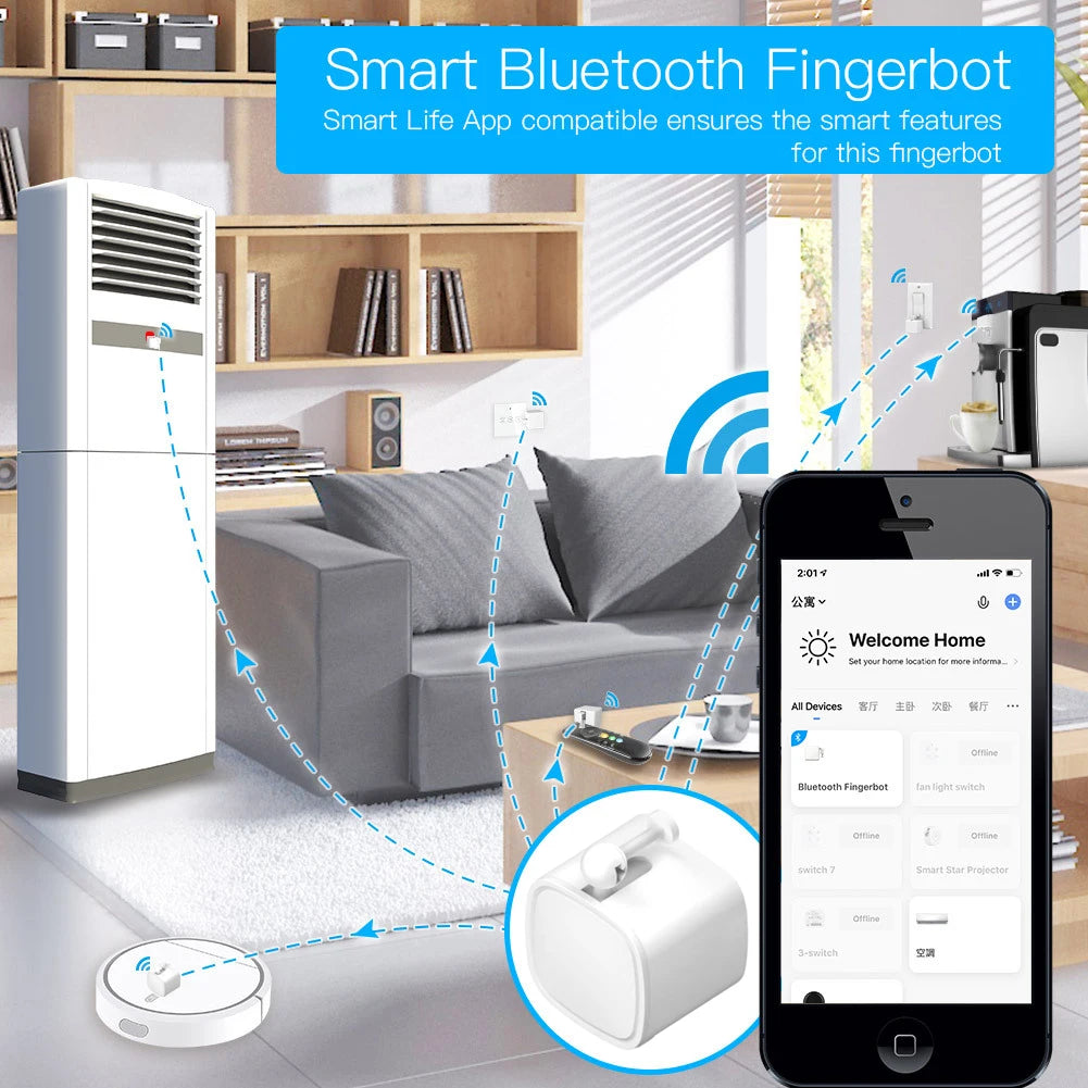 Tuya Smart Finger Robot Button Pusher