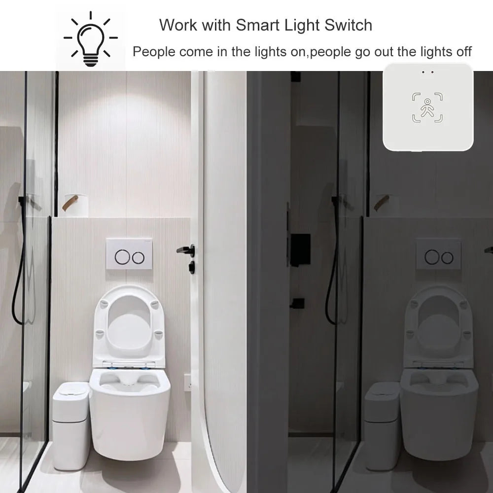 Tuya Zigbee/WiFi Smart Radar Motion Sensor