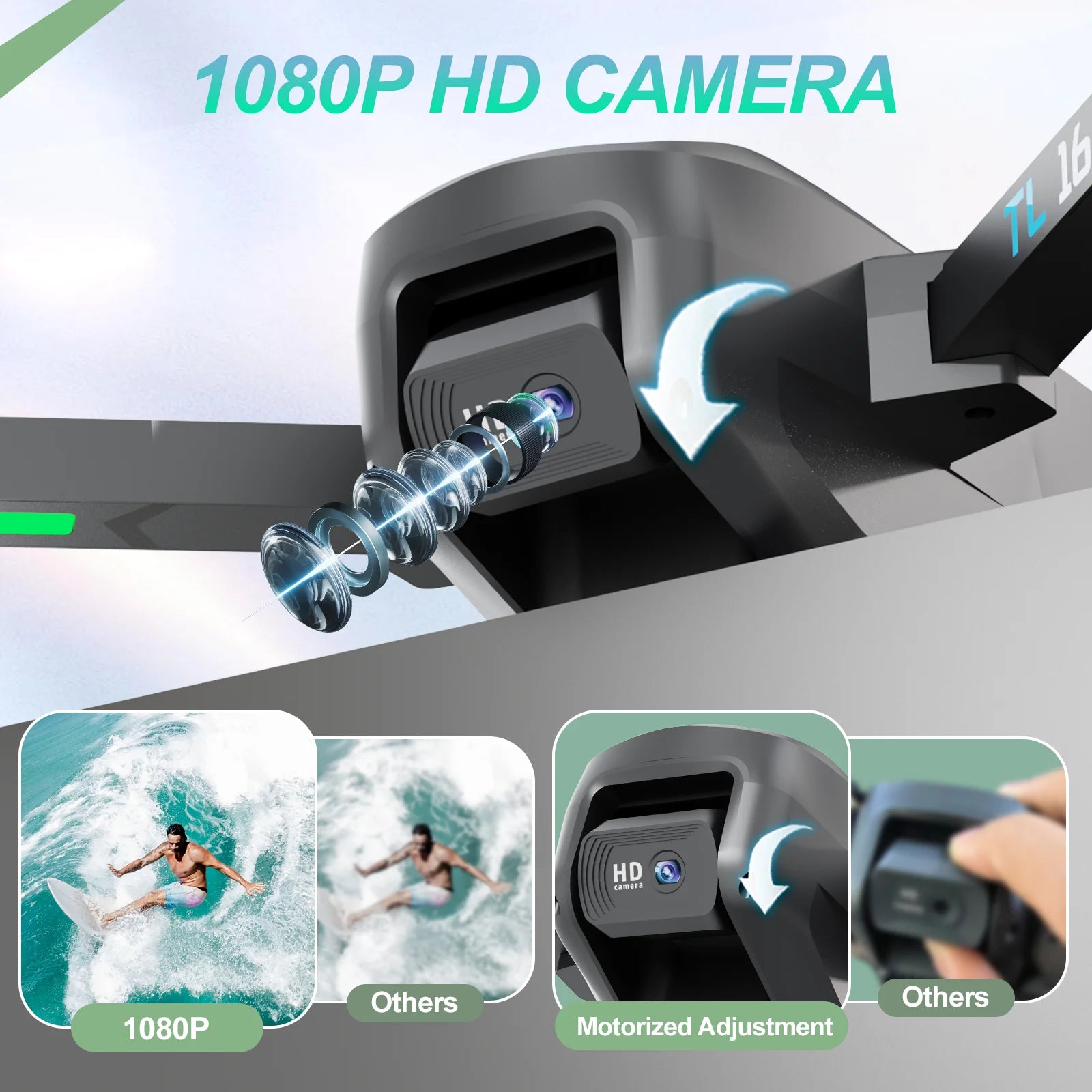 TL16 1080P HD Camera Drone