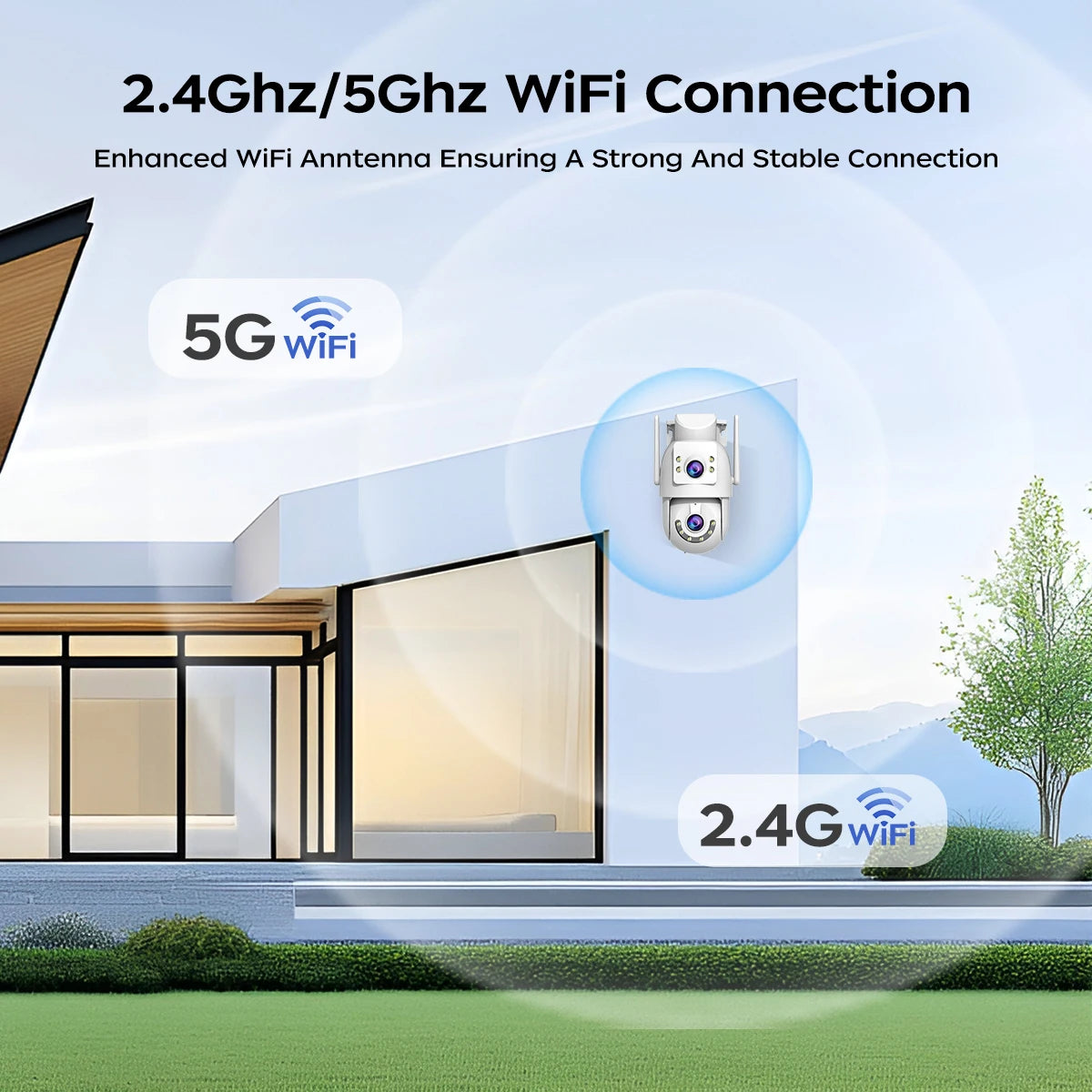 Jooan 4K 8MP WiFi PTZ Outdoor Camera